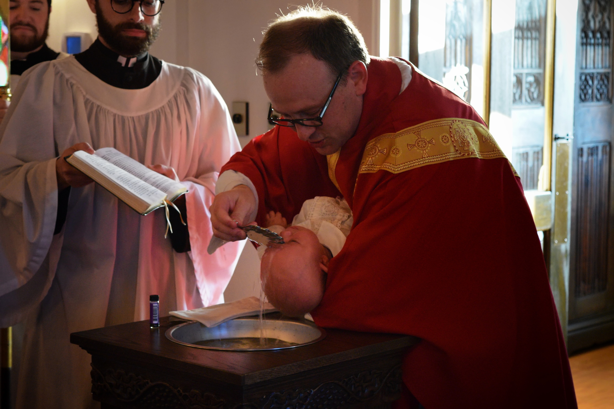 Baptism of Samuel James